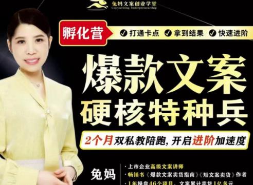 爆款文案硬核特种兵孵化营，实现了每个月2000-30000+的副业增收-91搞钱