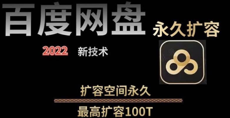 百度网盘无限扩容技术，外面卖399的，自用或出售都可以-91搞钱