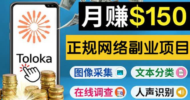 正规网络副业赚钱平台Toloka，利用业余时间月赚150美元-91搞钱