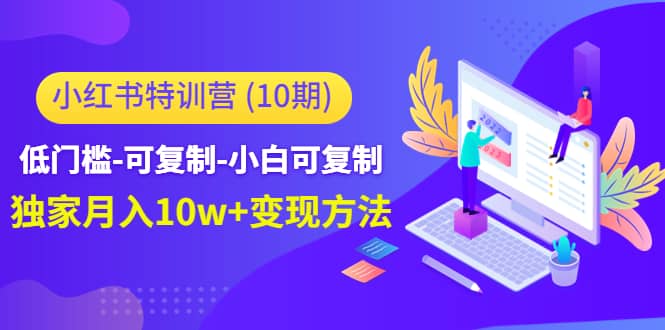 小红书特训营（第10期）低门槛-可复制-小白可复制-91搞钱