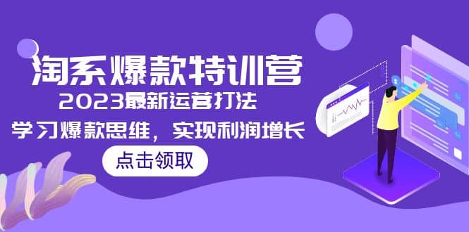 2023淘系爆款特训营，2023最新运营打法，学习爆款思维，实现利润增长-91搞钱
