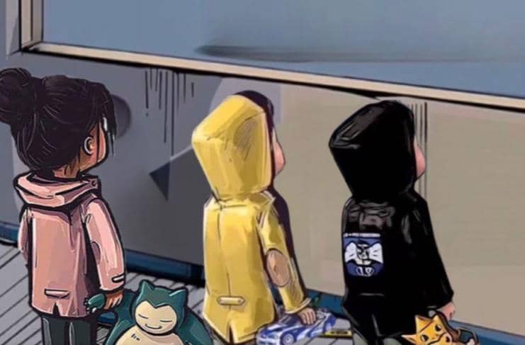 橱窗看车男孩汽车头像制作项目-91搞钱