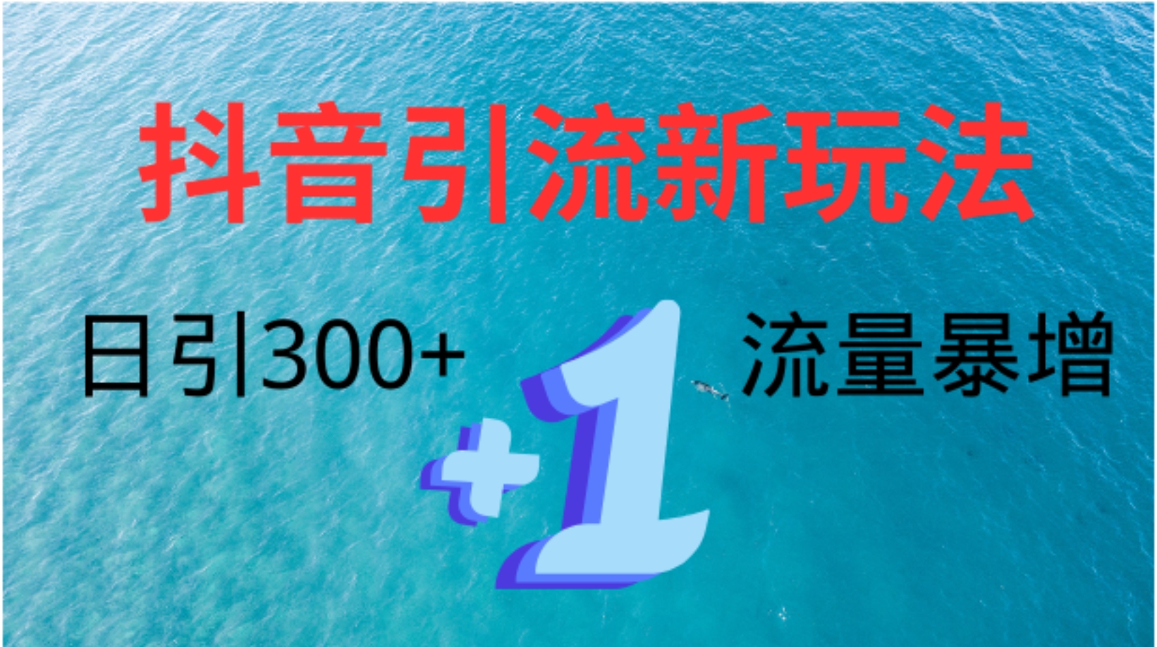 创业粉高效引流,抖音工具号玩法4.0,日引300+-91搞钱