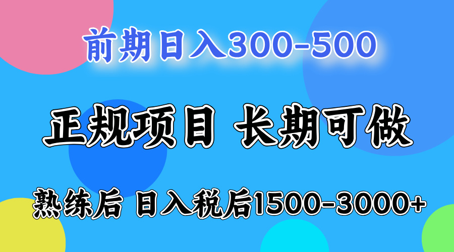 备战寒假，月入10万+，正规项目，常年可做-91搞钱