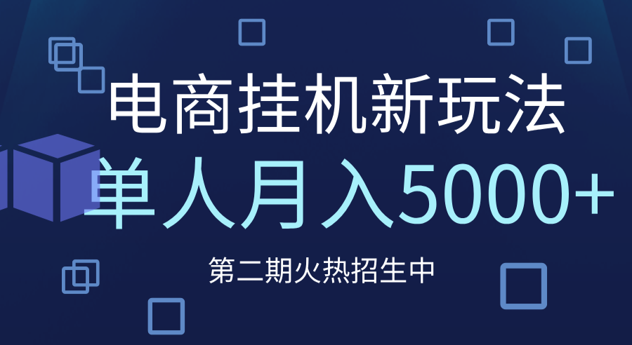 电商平台挂机新玩法，单人月入5000+攻略-91搞钱