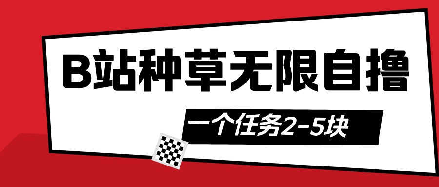 B站种草自然流加自撸-91搞钱