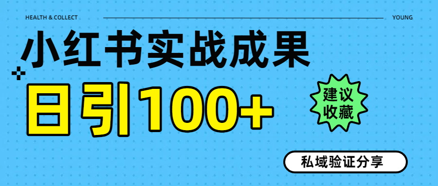 实战成果！小红书图文引流日引100+私域流量经验分享-91搞钱