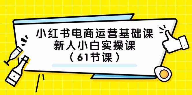 小红书电商运营基础课,新人小白实操课(61节课)-91搞钱