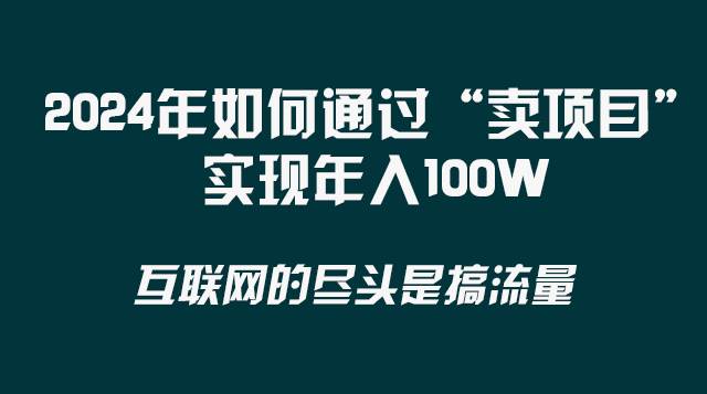 2024年如何通过“卖项目”实现年入100W-91搞钱