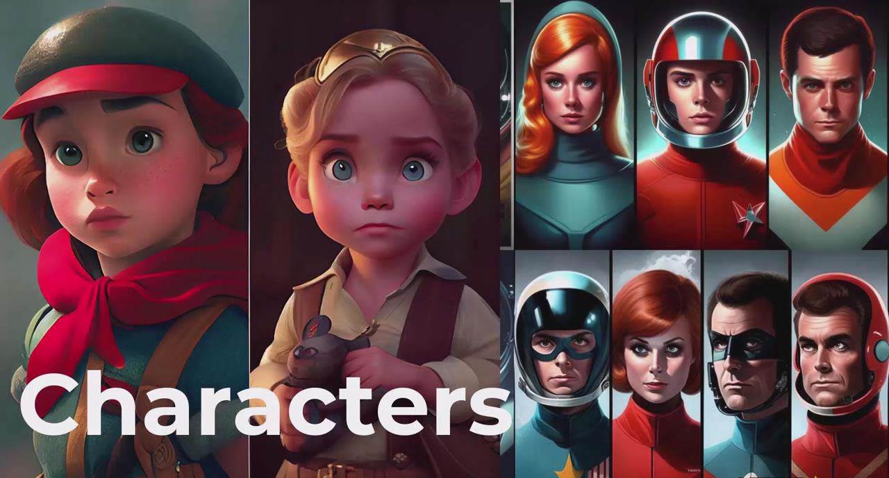 掌握 MidJourney V5 AI + ChatGPT创建一致的角色设计图像-22节课-中英字幕-91搞钱