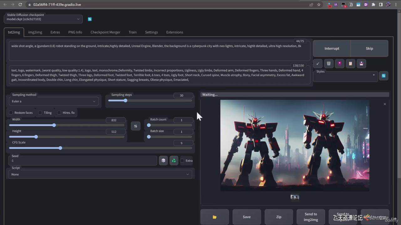 终极 Stable Diffusion + ChatGPT AI绘画及模型训练课程-中英字幕-91搞钱
