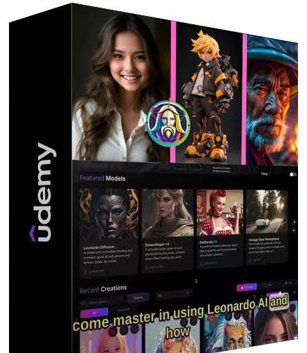 图片[2]-比 Midjourney 更好的 Leonardo AI绘画图像大师班教程-16讲-中英字幕-91搞钱